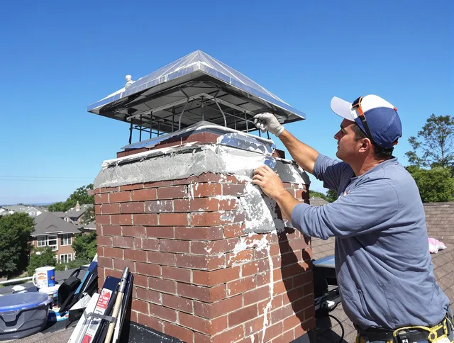 Chimney Crown Services service in Hull, MA