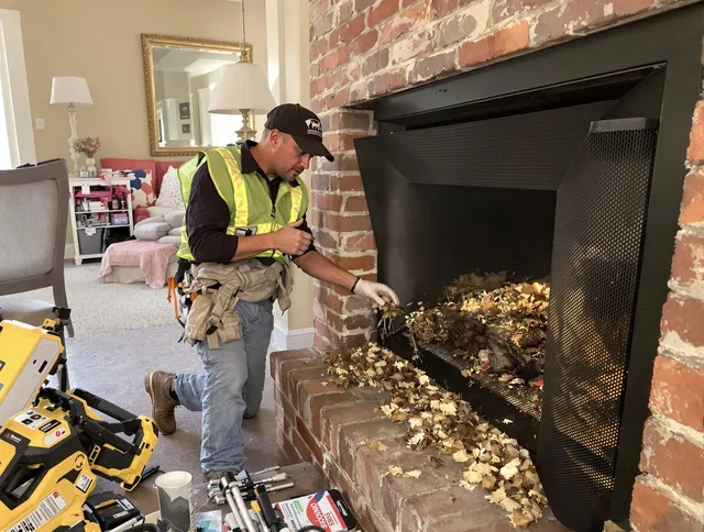 Safe screening installation by Hull Chimney Sweep in Hull, MA