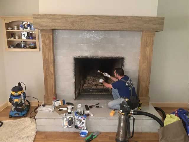 Detailed creosote removal process by Hull Chimney Sweep in Hull, MA